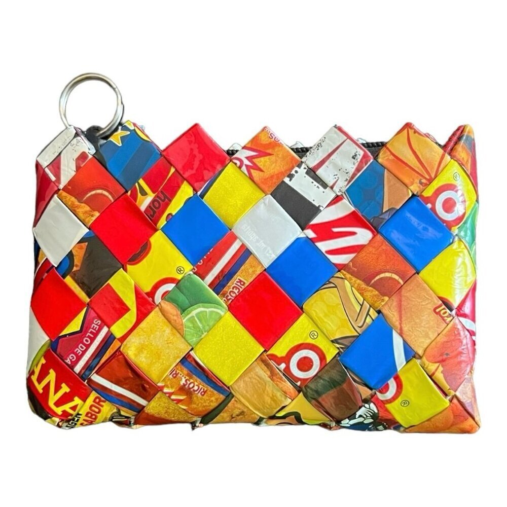 Mexican Candy Wrapper Wallet with Key Ring​​​
